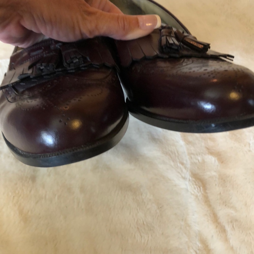 Florsheim Men’s Burgundy Slip-on - Picture 4 of 10